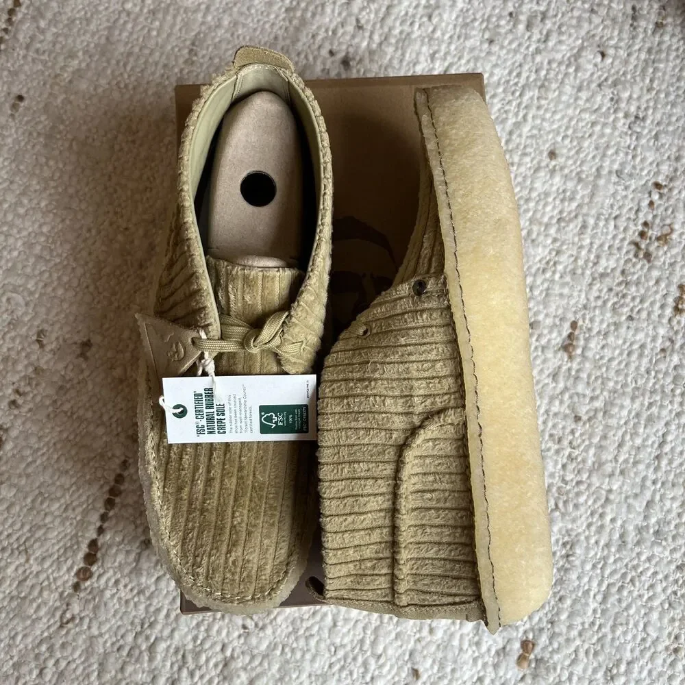 NEW Clarks x Liam Gallagher LG Collab Desert Rain Shoes Men 9 Wallabees EU 42